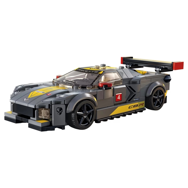 ასაწყობი მანქანა Lego 76903, Chevrolet Corvette C8.R Race Car and 1968 Chevrolet Corvette