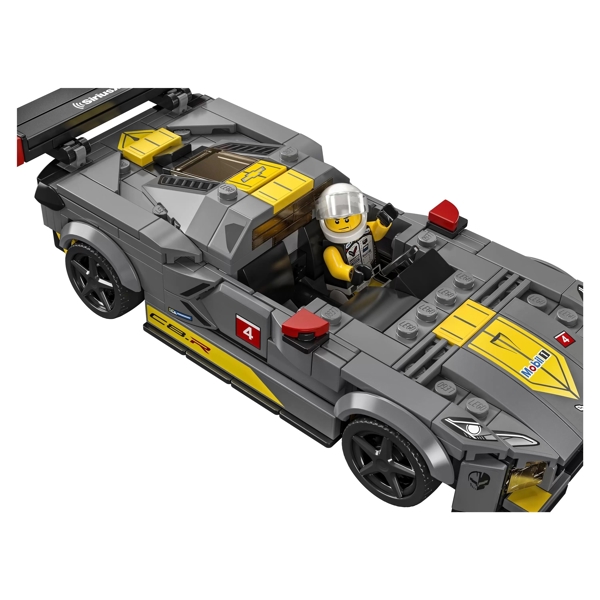 ასაწყობი მანქანა Lego 76903, Chevrolet Corvette C8.R Race Car and 1968 Chevrolet Corvette