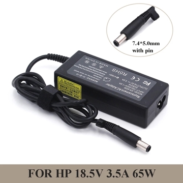 ნოუთბუქის დამტენი HP ADAPTOR 65W 18.5V 3.5A Connector size: 7.4* 5.0 mm