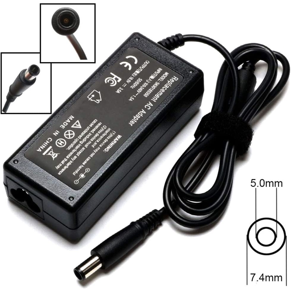 ნოუთბუქის თავსებადი დამტენი HP 238222, 65W, 18.5V, 3.5A, 7.4*5.0mm, Compatible Laptop Charger
