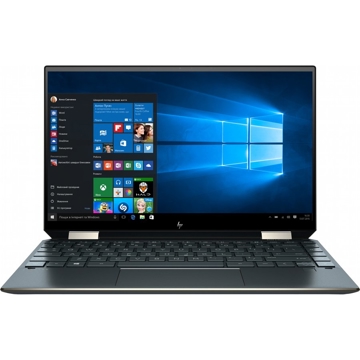 ნოუთბუქი HP 2S7H7EA Compaq Spectre X360 13.3" i7-1165G7, 16GB, 512GB SSD, Integrated, W10H, Poseidon Blue