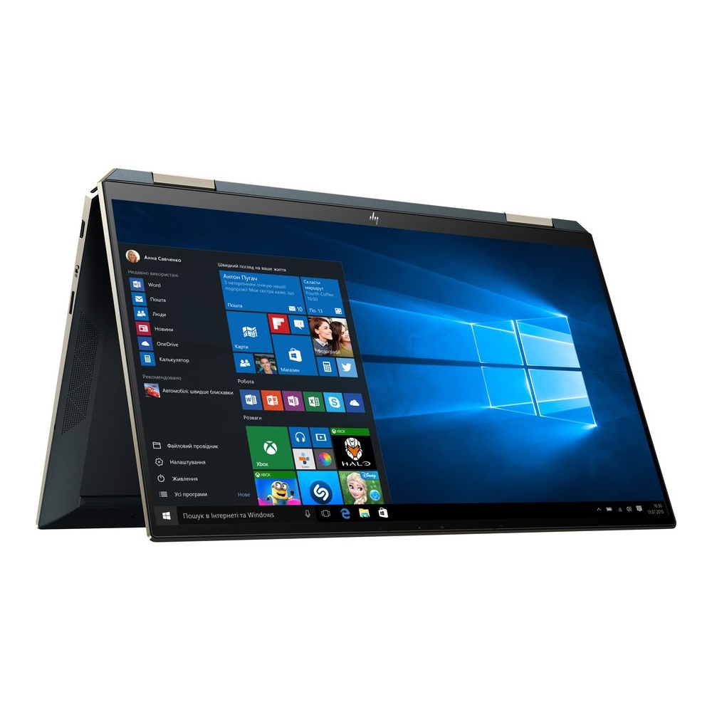 ნოუთბუქი HP 2S7H7EA Compaq Spectre X360 13.3" i7-1165G7, 16GB, 512GB SSD, Integrated, W10H, Poseidon Blue