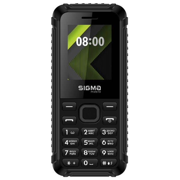 მობილური ტელეფონი Sigma X-STYLE 18 TRACK Dual SIM, Black