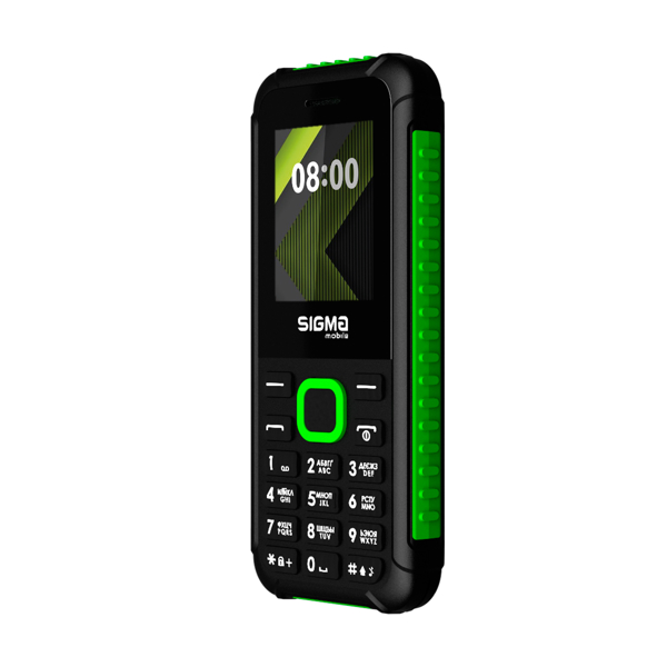 მობილური ტელეფონი Sigma X-STYLE 18 TRACK Dual SIM, Green