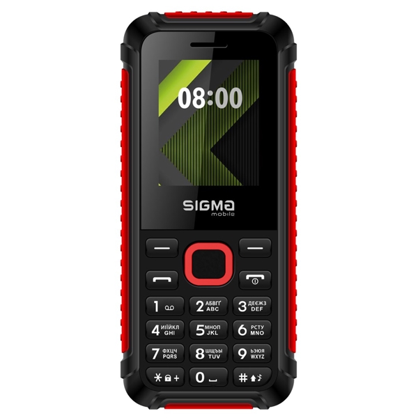 მობილური ტელეფონი Sigma X-STYLE 18 TRACK Dual SIM, Red