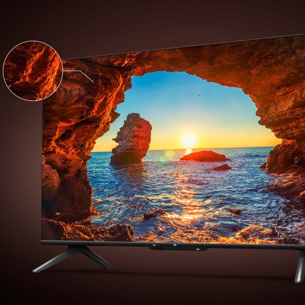 ტელევიზორი Xiaomi Mi TV P1 43", 4K UltraHD Smart TV, Android OS, HDR10+, MEMC, Black