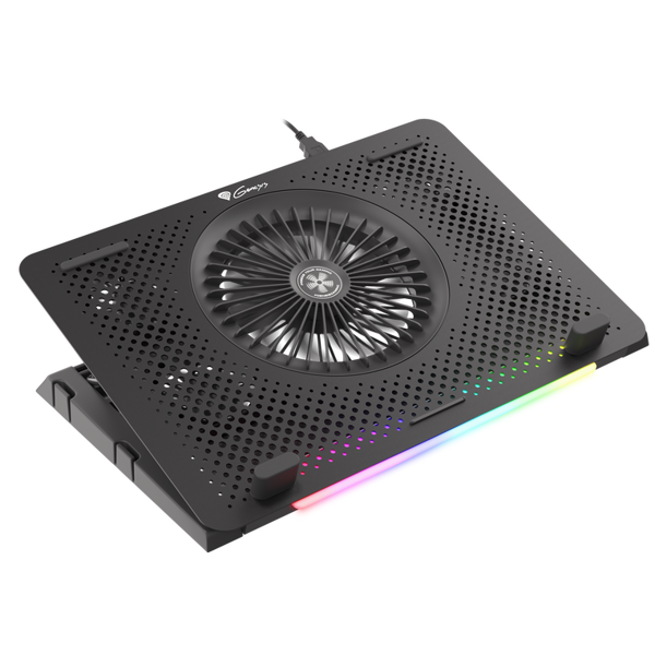 ნოუთბუქის გამაგრილებელი Genesis HG-1678 Oxid 450 15.6'' RGB Laptop Cooling Stand 