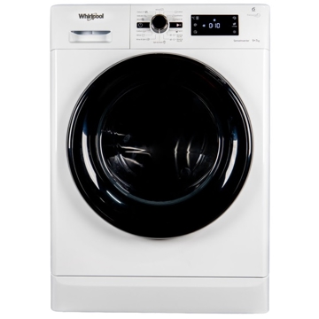 სარეცხი მანქანა Whirpool FWDG97168B EU 9kg, A, 7kg Drying, 1600Rpm White