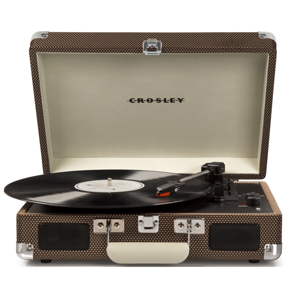 ფირსაკრავი Crosley Cruiser Deluxe Turntable Tweed