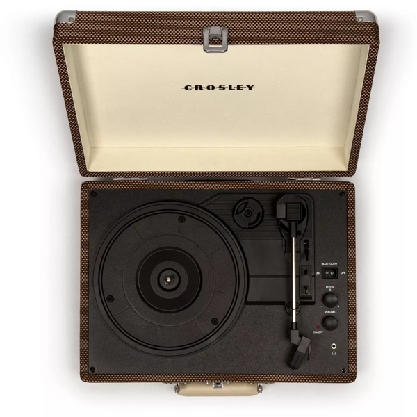 ფირსაკრავი Crosley Cruiser Deluxe Turntable Tweed