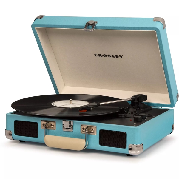 ფირსაკრავი Crosley Cruiser Deluxe Turntable Turquoise