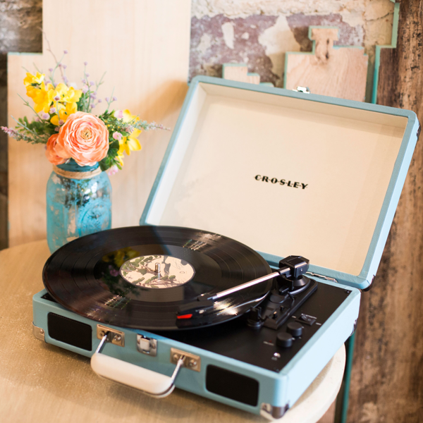 ფირსაკრავი Crosley Cruiser Deluxe Turntable Turquoise