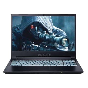 ნოუთბუქი Dream Machines RG3050Ti-15 15.6" FHD, Intel i5-11400H, 16GB, 1TB SSD, RTX3050Ti 4GB, Black