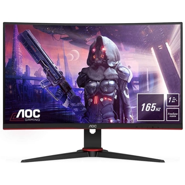 მონიტორი AOC C24G2AE/BK 23,6" FHD Gaming Curved Monitor HDMI, DP, Black