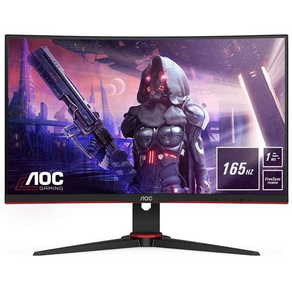 მონიტორი AOC C24G2AE/BK 23,6" FHD Gaming Curved Monitor HDMI, DP, Black