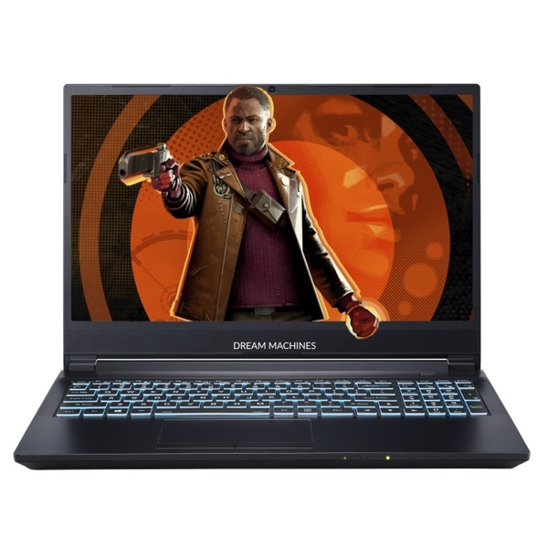 ნოუთბუქი Dream Machines RG3060-15 15.6 FHD, Intel i7-11800H, 16GB, 1TB SSD, RTX3060 6GB, Black