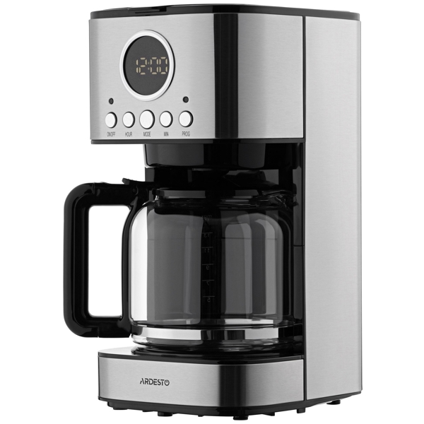 ყავის აპარატი Ardesto FCM-D3200 Drip Coffee Maker 1.5L, 900W, Silver