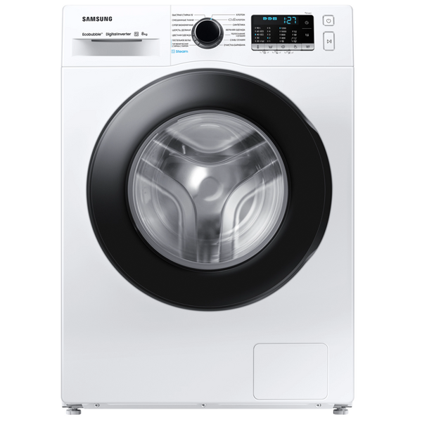 სარეცხი მანქანა Samsung WW80AAS21AELP 8kg, A+++, 1200Rpm, White