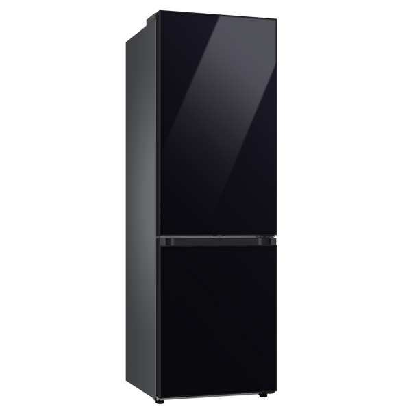 მაცივარი Samsung RB34A7B4F22WT 355L,  A+, No Frost, Black Glass 