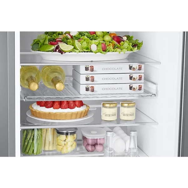 Samsung RB38A7B6239WT, 400 L, A++, No Frost, Refrigerator, Beige Glass