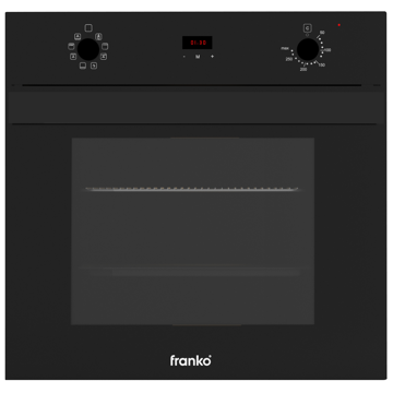 ჩასაშენებელი ელექტრო ღუმელი Franko FBO-6018GDB 2170W, 64L, Black