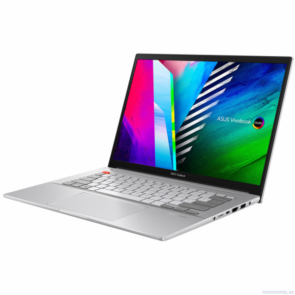 ნოუთბუქი Asus 90NB0U44-M02230 VivoBook Pro 14X, 14.0" i7-11370H, 16GB, 512GB SSD, RTX 3050 4GB, Cool Silver