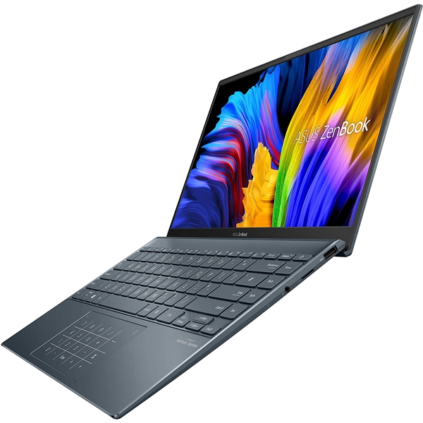 ნოუთბუქი Asus 90NB0TV1-M02420 ZenBook 14, 14.0" Ryzen 7 5800H, 16GB, 512GB SSD, Pine Grey