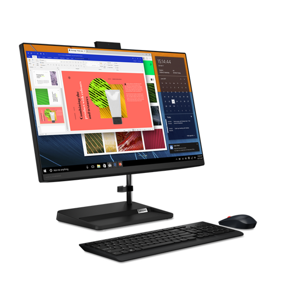 All in One კომპიუტერი Lenovo F0G0004ERU Ideacentre AIO 3, 24", Intel Core I7-1165G7, 16GB, 512GB SSD, Integrated, Black