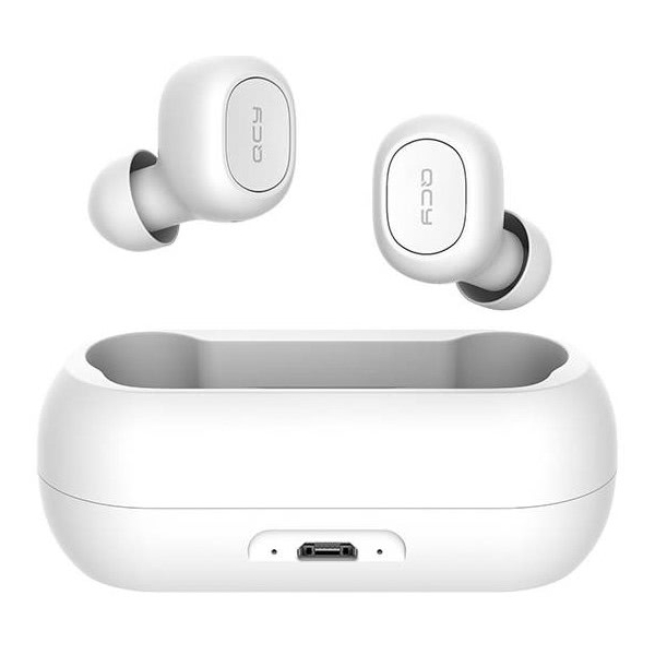 ყურსასმენი QCY T1C TWS Wireless Earphones Bluetooth V5.0, White