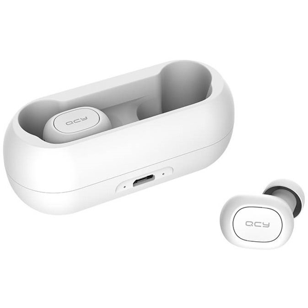 ყურსასმენი QCY T1C TWS Wireless Earphones Bluetooth V5.0, White