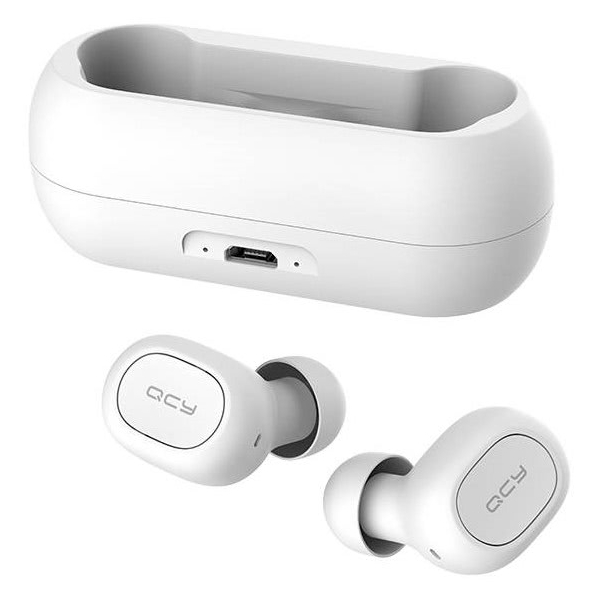 ყურსასმენი QCY T1C TWS Wireless Earphones Bluetooth V5.0, White