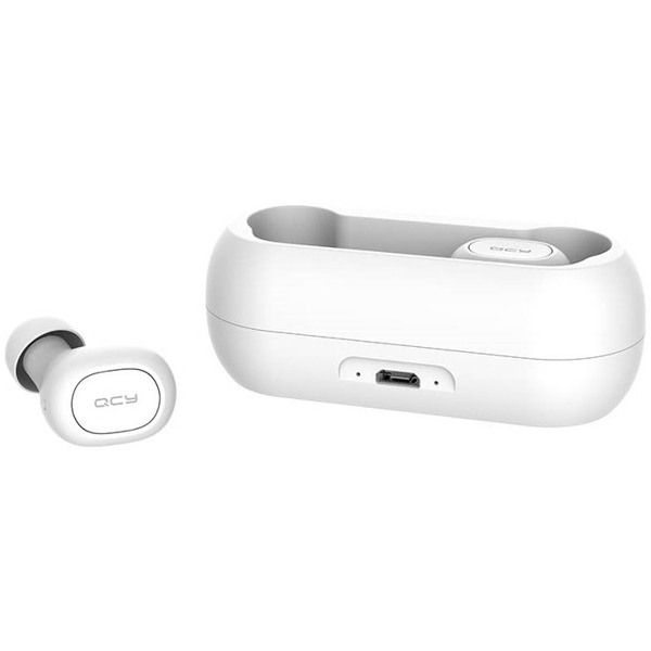 ყურსასმენი QCY T1C TWS Wireless Earphones Bluetooth V5.0, White