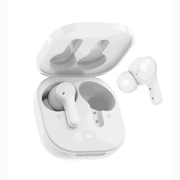 ყურსასმენი QCY T13 Touch Control 4 Microphones ENC Wireless Earphones, White