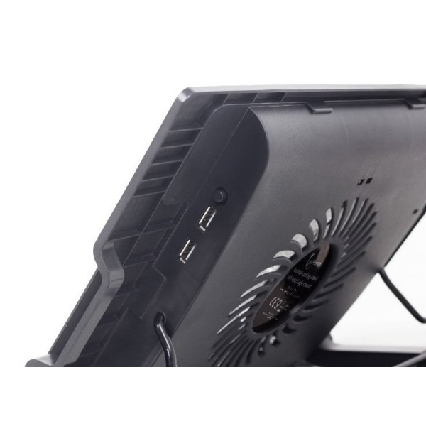 ნოუთბუქის გამაგრილებელი Gembird NBS-1F17T-01 17.3'' Laptop Cooling Stand 