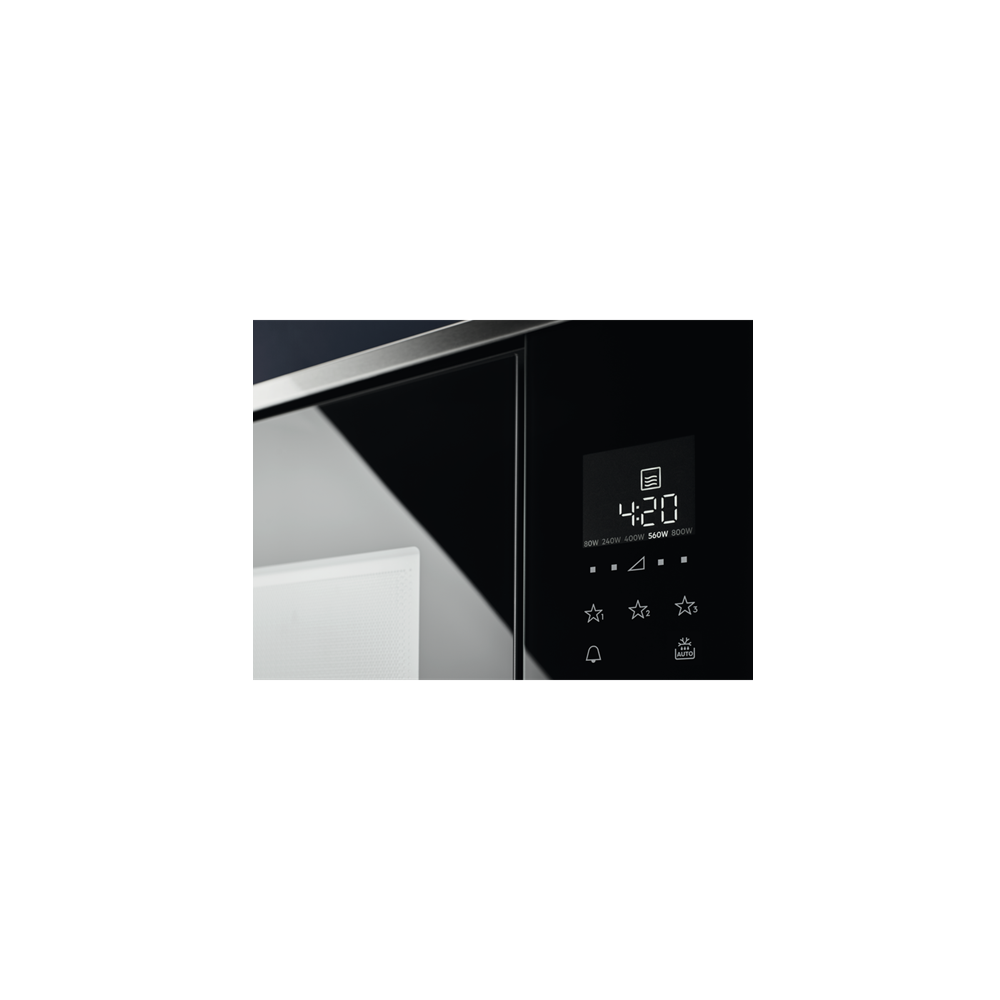 ჩასაშენებელი მიკროტაღური ღუმელი Electrolux LMS2173EMX 700W, 17L, Microwave Oven, Black