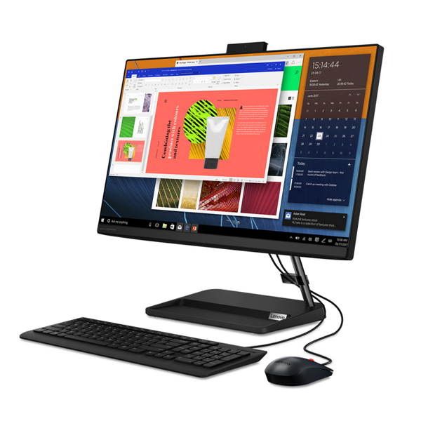 All in One კომპიუტერი Lenovo F0G6001HRK IdeaCentre AIO 3, 21.5'', AMD Athlon 3050U, 4GB, 256GB SSD, Integrated, Black