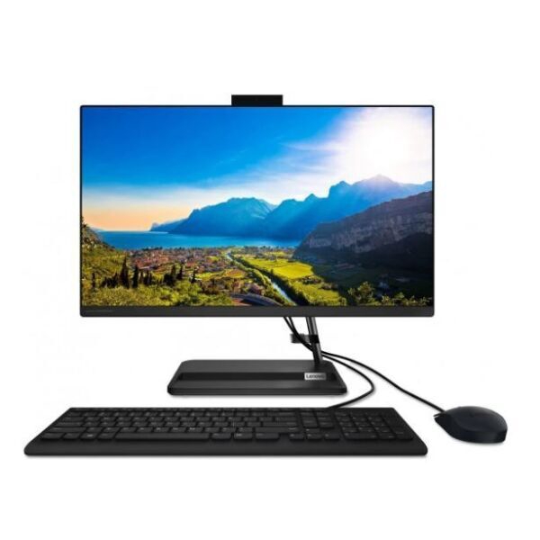 All in One კომპიუტერი Lenovo F0G5001ARK Ideacentre AIO 3, 21.5", Pentium 7505, 8GB, 256GB SSD, Integrated, Black