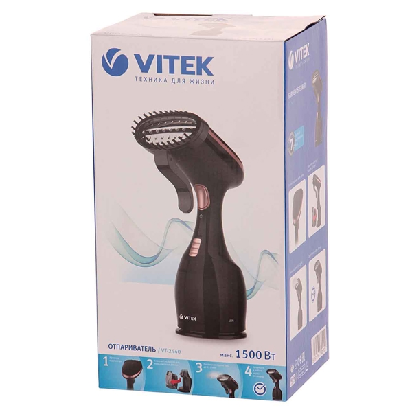 Vitek VT-2440 Steamer 1500W, Black