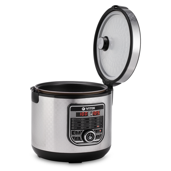 მულტსახარში Vitek VT-4282 Multicooker 5L, 860W, Silver