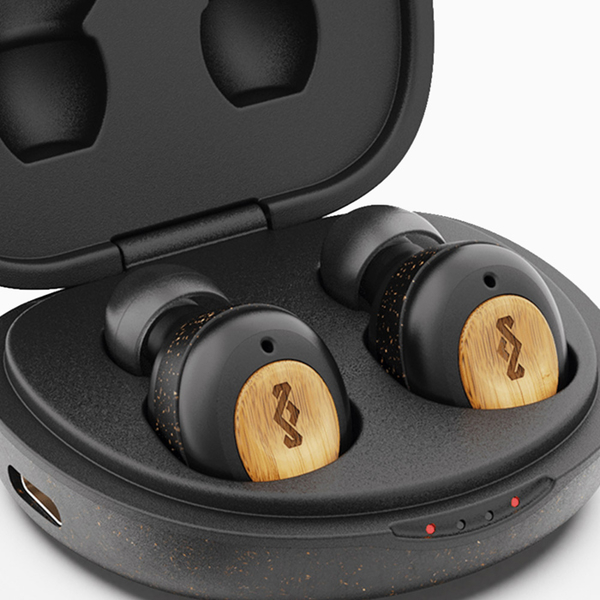 ყურსასმენი House of Marley EM-JE131-SB Wireless Earbunds Marley Champion, Black