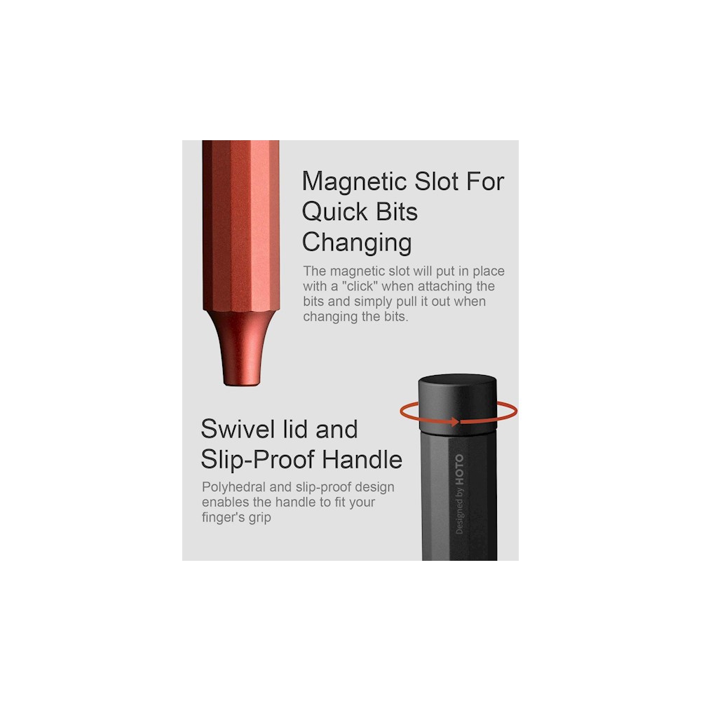 ხელსაწყოების ნაკრები Xiaomi Hoto X20005, 24 In 1 Precision Screwdriver Kit, Green