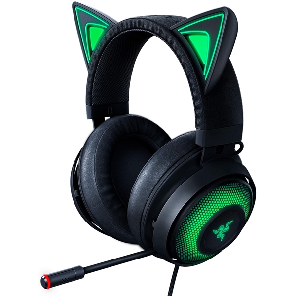 ყურსასმენი Razer RZ04-02980100-R3M1 Gaming Headset Kraken Kitty, USB, RGB, Black