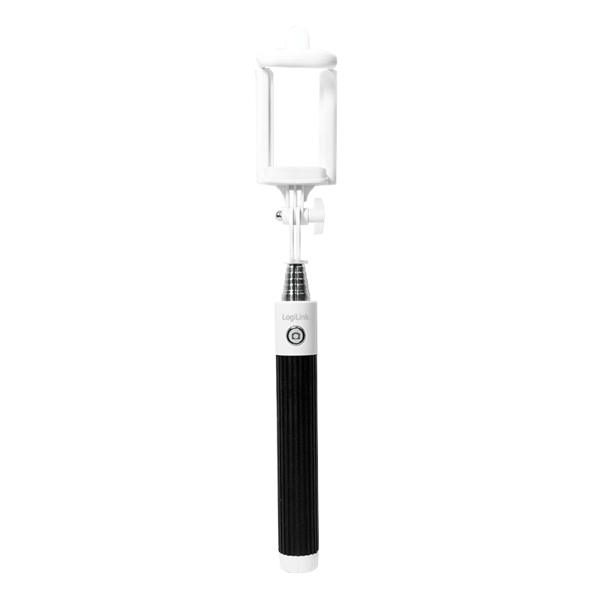 სელფის ჯოხი  LogiLink BT0031, Bluetooth Selfie Monopod, White