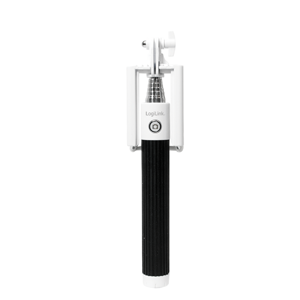 სელფის ჯოხი  LogiLink BT0031, Bluetooth Selfie Monopod, White