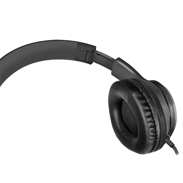 ყურსასმენი Logilink HS0053, Wired Headset, 3.5mm Jack, Black