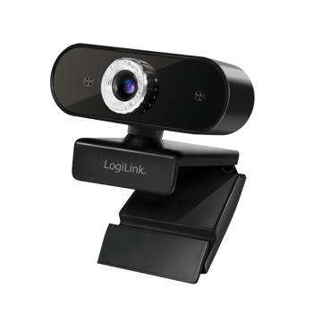 ვებკამერა Logilink UA0368, HD Webcam, USB 2.0, 1280 x 720, Black