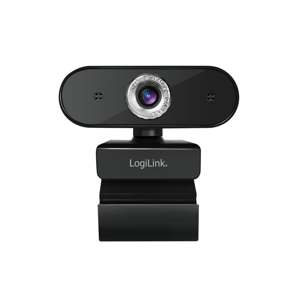 ვებკამერა Logilink UA0371, FHD Webcam, USB 2.0, 1920x1080p, Black