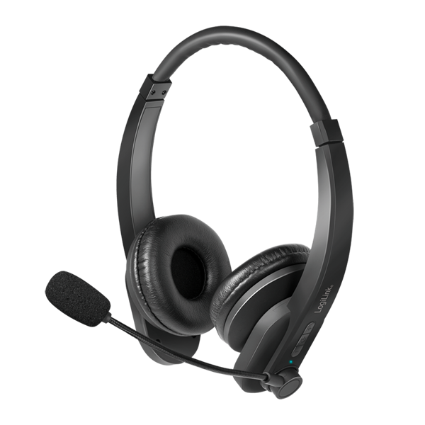 ყურსასმენი LogiLink BT0060, Wireless Headset, Bluetooth, Black