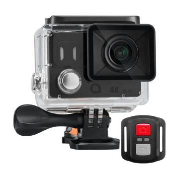 ექშენკამერა Acme VR302, 2", 4K, Wifi, HDMI, USB, Image stabilizer, Sports & Action Camera, Black