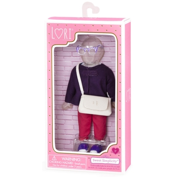 თოჯინების ტანსაცმლის ნაკრები Lori LO30011Z 6" Doll Coat Outfit